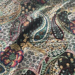 Cost Plus World Market Paisley Comforter - Multicolor